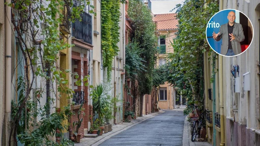 El inversor inmobiliario José Muñoz y el pueblo de Santo Domingo-Caudilla.