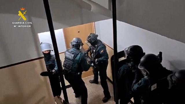 Registros de la Guardia Civil en Alicante.