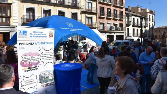 Jornada de actividades en la plaza de Zocodover.