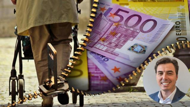 Montaje de Julián Franco con jubilados.