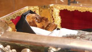 Cuerpo de Santa Teresa de Jesús expuesto en Alba de Tormes