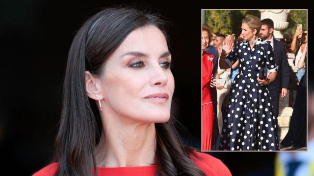 La Reina y la infanta Elena, en un montaje de Magas.