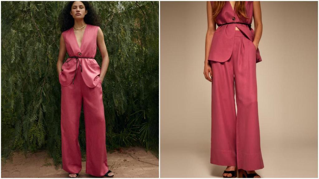 Pantalón palazzo de Sfera. Ref: 001058405002914