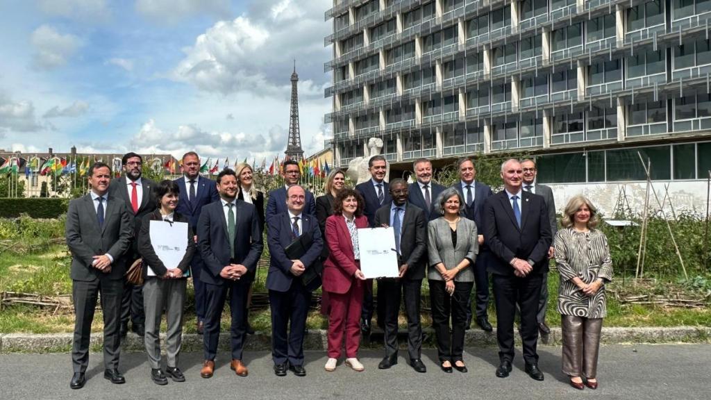 Reunión del Grupo de Ciudades Patrimonio de la Humanidad en París.