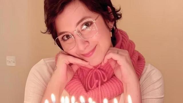 Emma Dimery, superviviente de cáncer de colon.