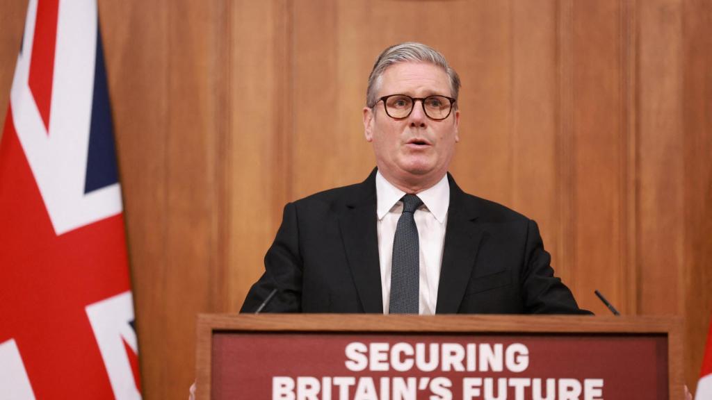 El primer ministro británico, Keir Starmer.
