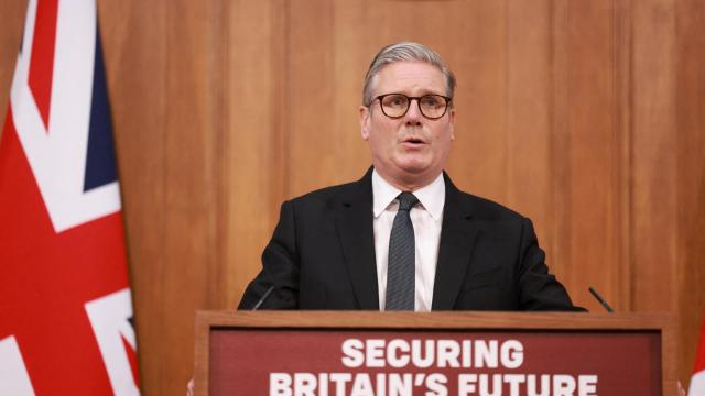 El primer ministro británico, Keir Starmer.