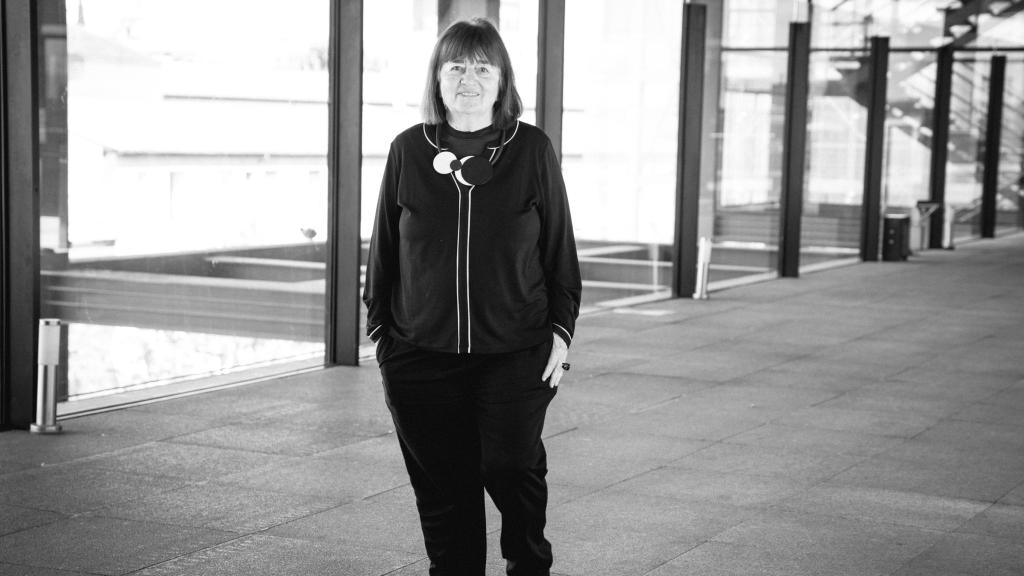 Marisa González, reconocida pionera en la aplicación de las nuevas tecnologías en la creación artística.