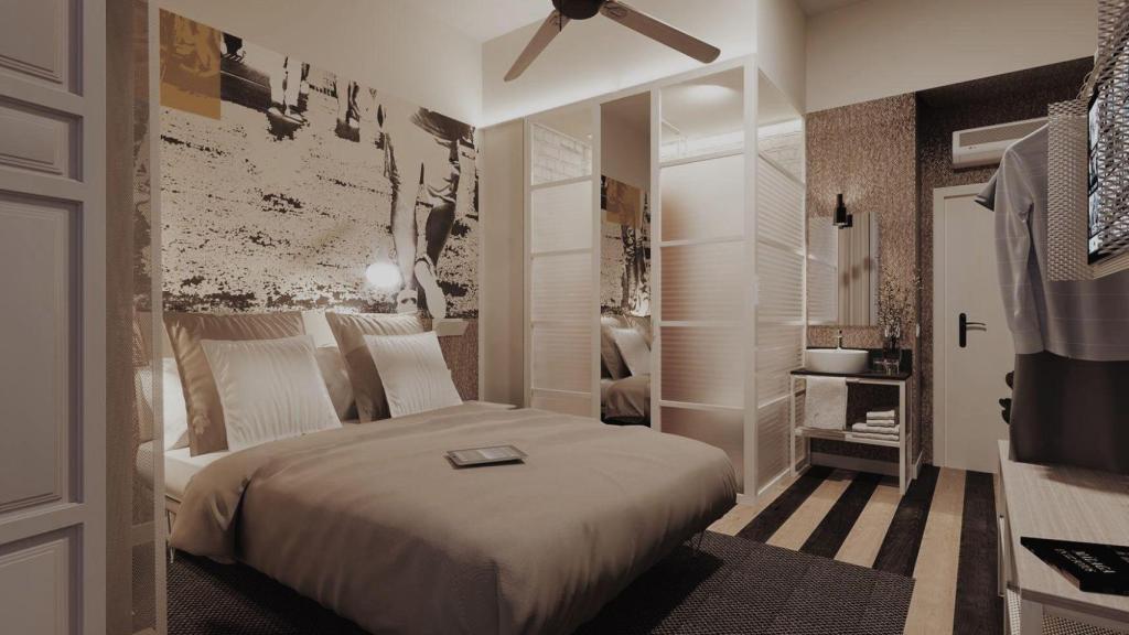 Una habitación de Room00 en Málaga.