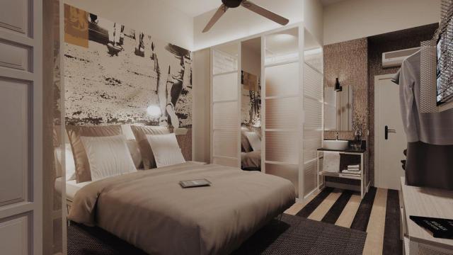 Una habitación de Room00 en Málaga.