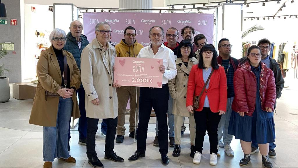 El Centro Juan María, ganador del premio solidario del Centro Comercial Gran Vía de Vigo