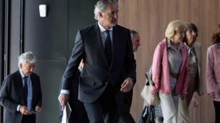 El CEO de Acciona, José Manuel Entrecanales, llegando a la junta general ordinaria de accionistas de Acciona 2024.