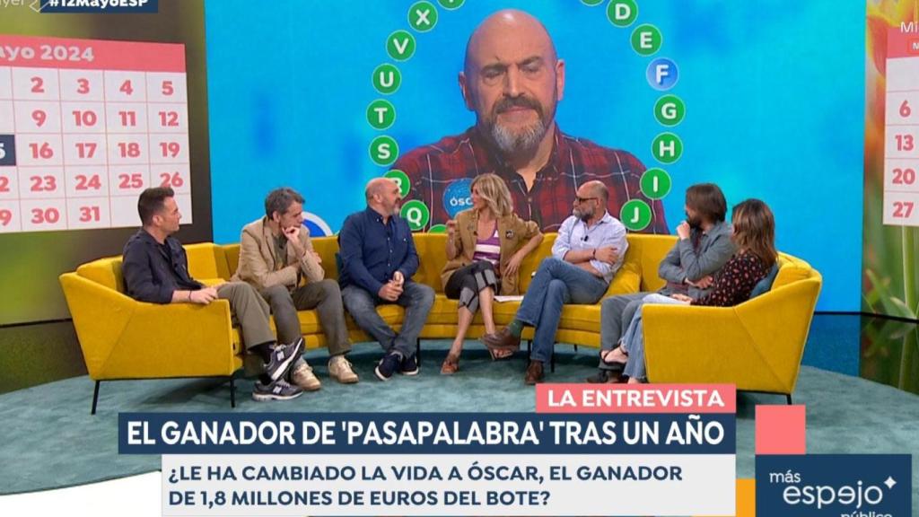 Óscar Díaz visitó este lunes 'Espejo Público'.