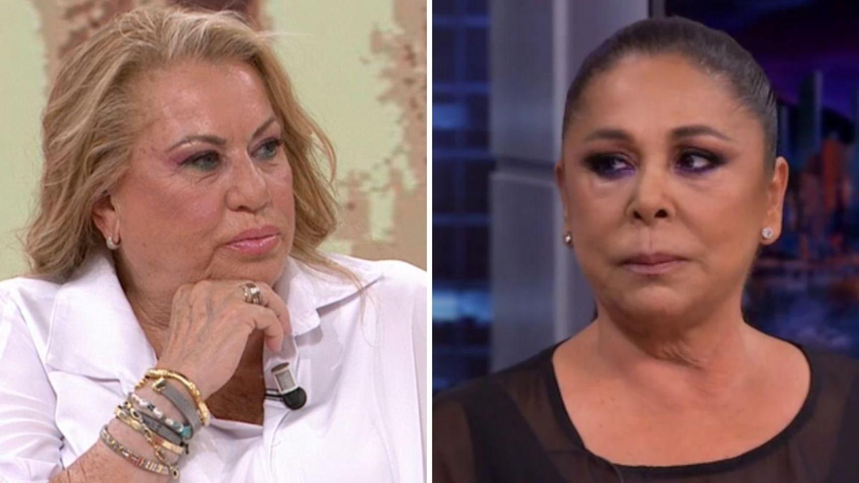 Mayte Zaldívar e Isabel Pantoja.