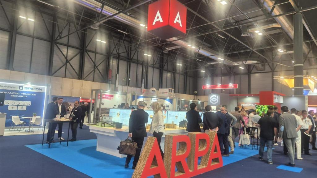 Stand de Arpa en la Feria Internacional de Defensa