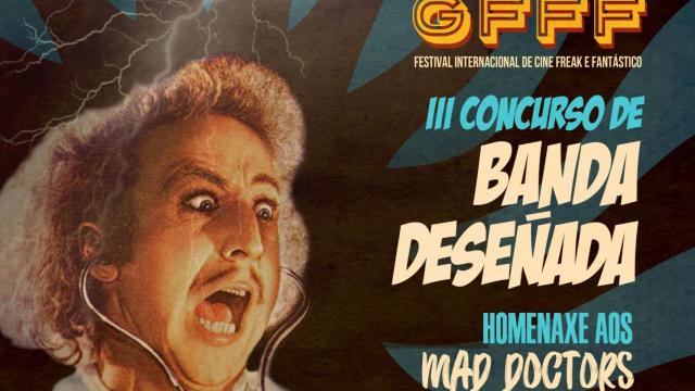 El Doctor Vigo, protagonista del concurso de cómic del Galician Freaky Film Festival.