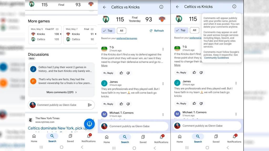Imagen de Google Discussions