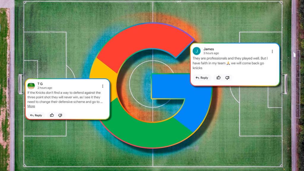 Fotomontaje inspirado en Google Discussions