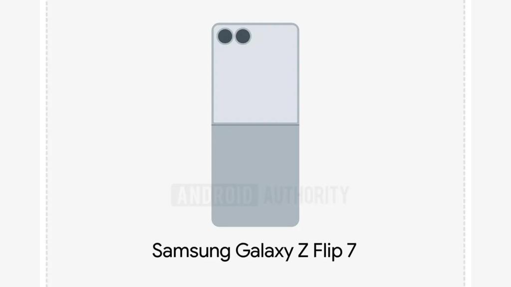 La imagen filtrada del Galaxy Z Flip 7
