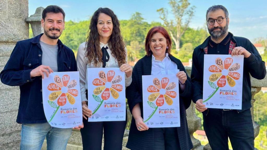 Presentación de la 'Romaría das Flores'.