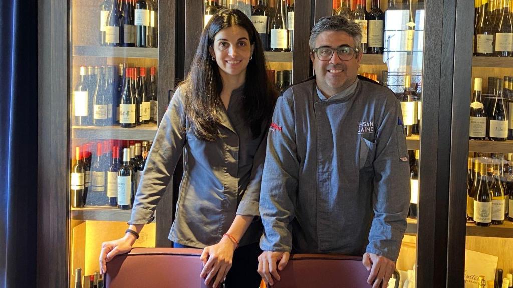 Ana y Miguel, responsables de San Jaime.