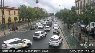 Imagen de archivo de la avenida Menéndez Pelayo.