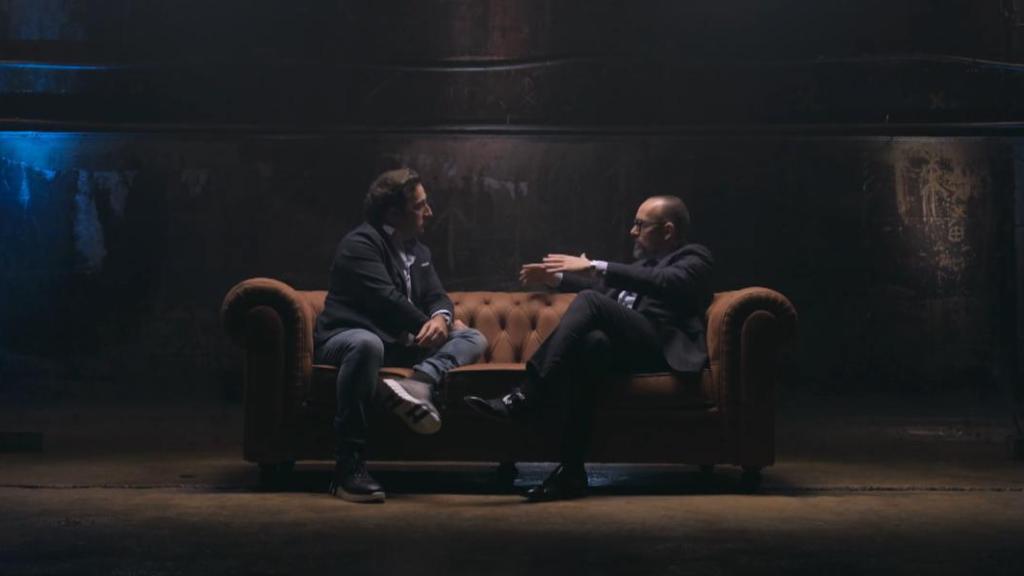 Iker Jiménez y Risto Mejide, en 'Viajando con Chester'.