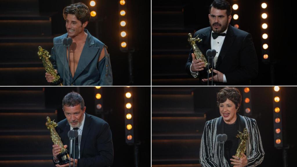 Montaje con todos los ganadores de 'Gypsy'.