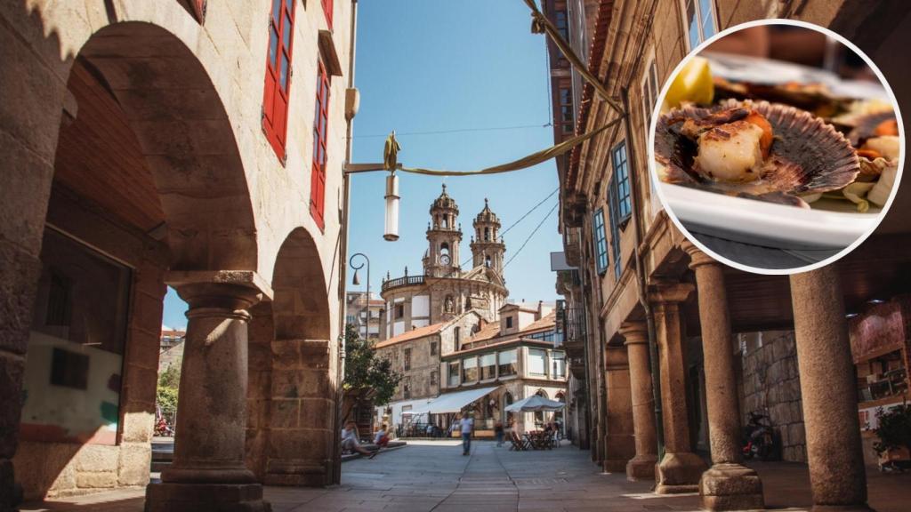 La mejor calle de Galicia para ir de tapas está en Pontevedra.