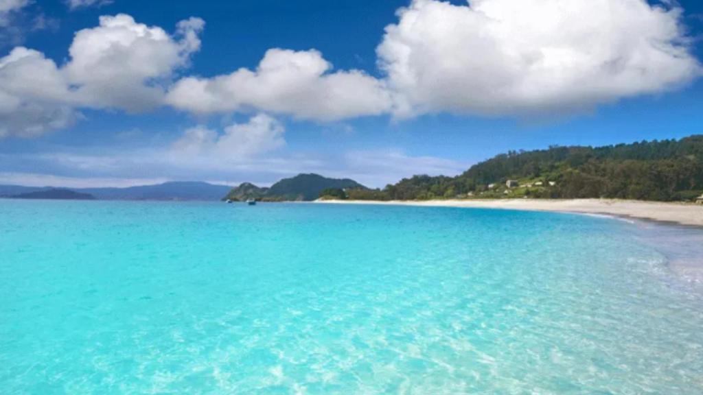 Playa de Rodas, en las Islas Cíes (Vigo)