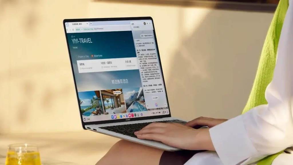 HarmonyOS para PC en un ordenador Huawei