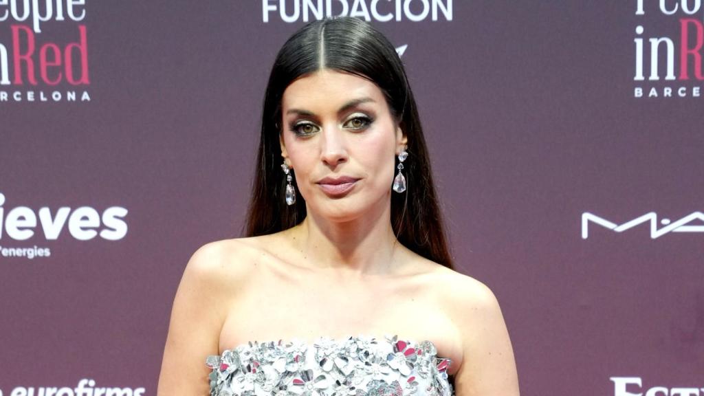 Dulceida en la gala solidaria People in Red, celebrada en Barcelona, este pasado lunes, 12 de mayo.