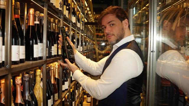 Chabi García, sumiller de Cardumen.