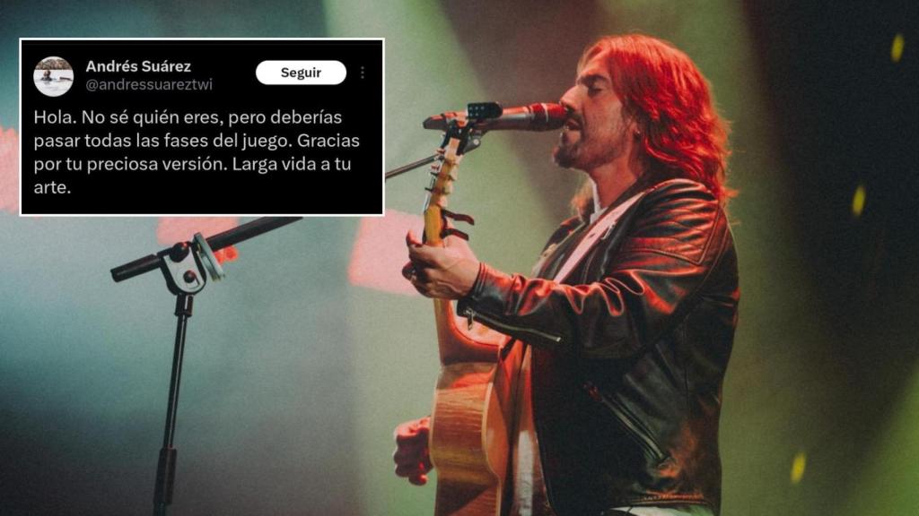 El gallego Andrés Suárez reacciona al casting de un aspirante a OT