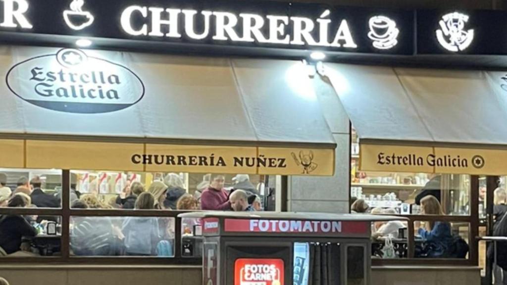 Churrería Núñez de A Coruña.