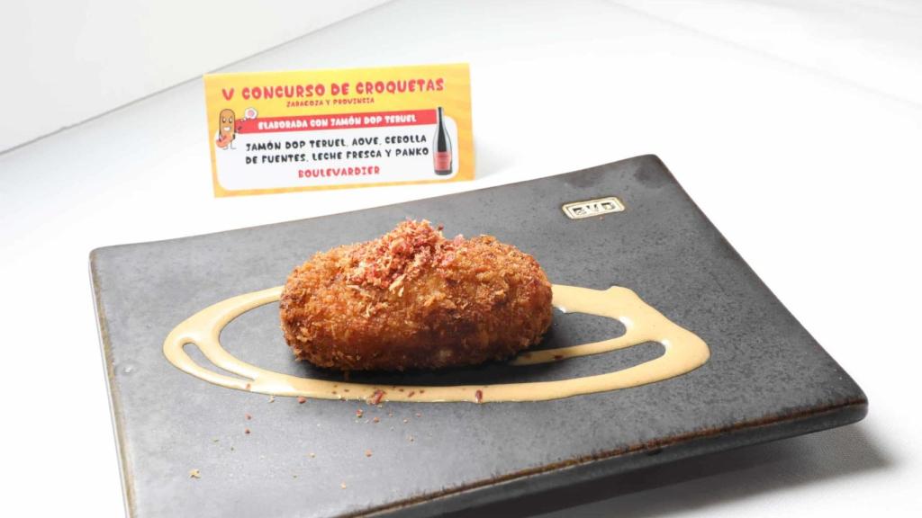 Mejor croqueta elaborada con Jamón de Teruel DOP en 2023.