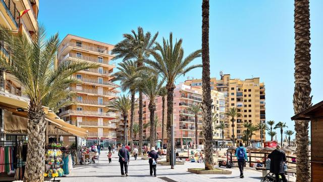 Playa del Cura, Torrevieja.