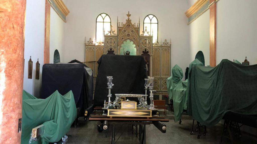 Iglesia del Convento Trinitario de Nuestra Señora de la Concepción de Santa María del Campo Rus. Foto: Hispania Nostra.