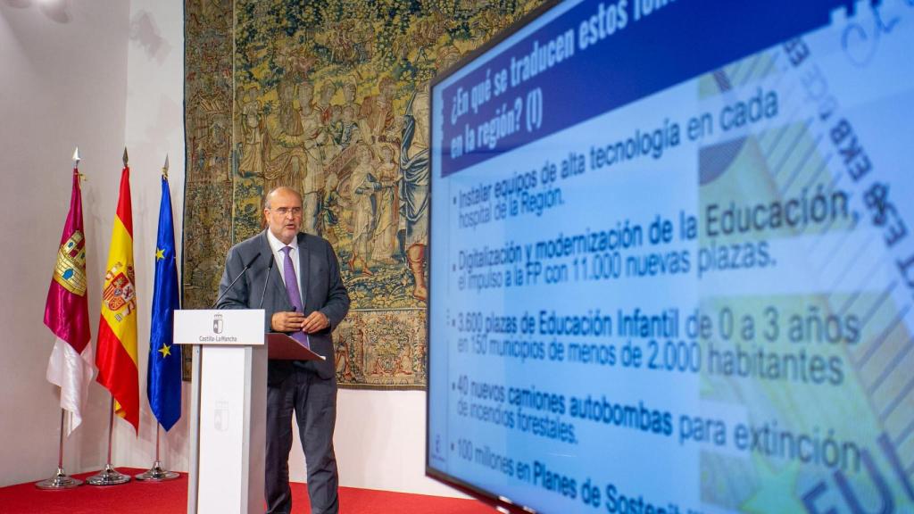 Martínez Guijarro ha explicado el destino de los fondos Next Generation que ha recibido la región.