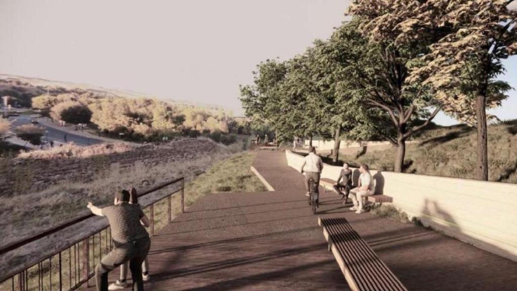 Simulación de las rampas.