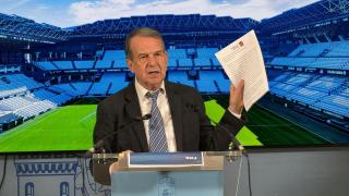 Abel Caballero, durante la rueda de prensa