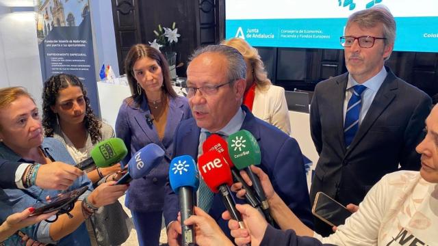 Juan Alfonso Ruiz Molina, este martes en Sevilla.