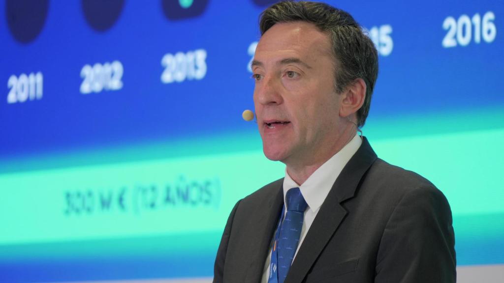 Ricardo Domínguez, presidente de Navantia, en Feindef 2025.