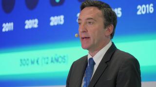 Ricardo Domínguez, presidente de Navantia, en Feindef 2025.