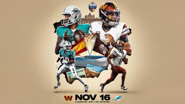 Washington Commanders - Miami Dolphins en el Santiago Bernabéu