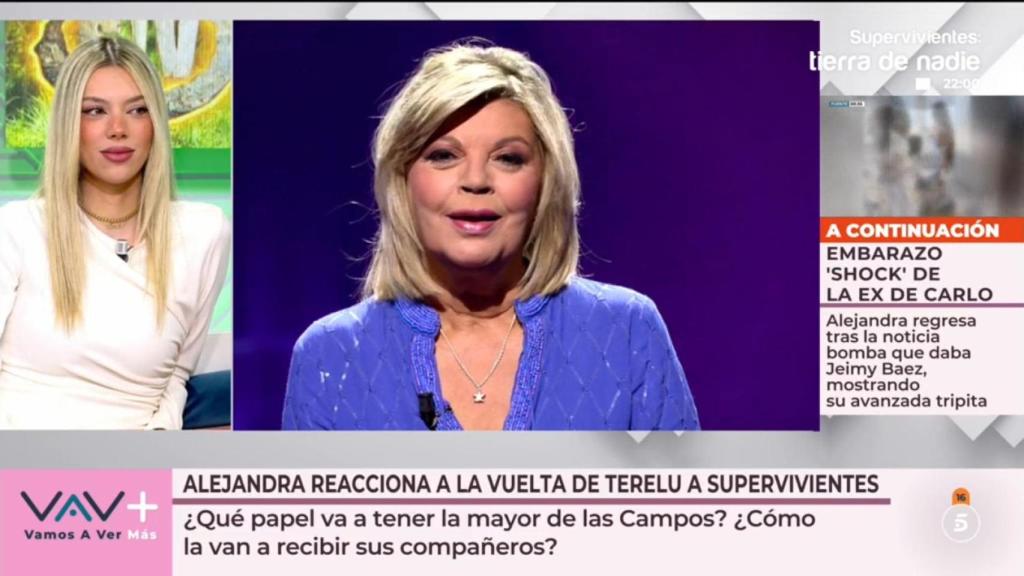 Alejandra Rubio, en 'Vamos a ver'