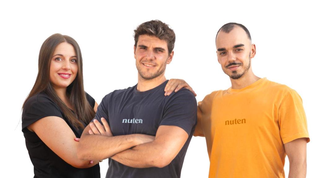 El equipo de NUTEN: Elena Montero, Luis Gómez y Antonio Gómez.