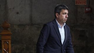 Carlos Mazón, este martes en el Palau de la Generalitat. Rober Solsona / Europa Press