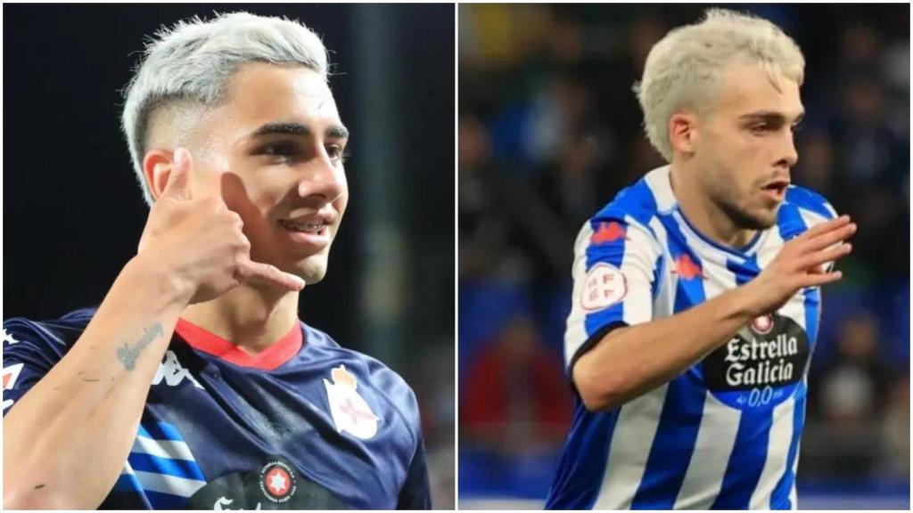 Yeremay Hernández y Mella en dos partidos con el Dépor.