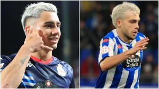 Yeremay Hernández y Mella en dos partidos con el Dépor.